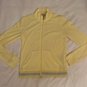 JUICY COUTURE VELOUR ZIP-UP